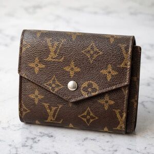 Authentic Louis Vuitton Vintage Elise Wallet Monogram Canvas Made in France ✨